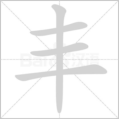 豐字五行|康熙字典：丰的字义解释，拼音，笔画，五行属性，丰的起名寓意。